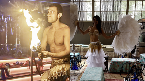 Latin arabisch reggae ibiza themafeest