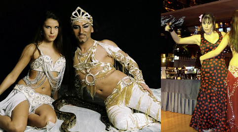 Offerte shisha en danseressen