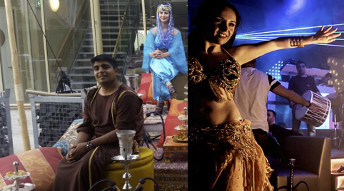 Offerte shisha en een dance show