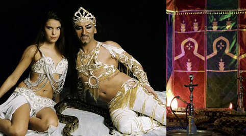 Offerte shisha voor een dorpsfeest