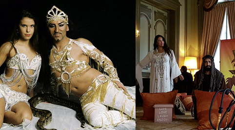 Shisha en Arabische danseressen