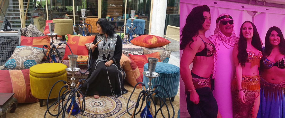 Offerte shisha en bellydans