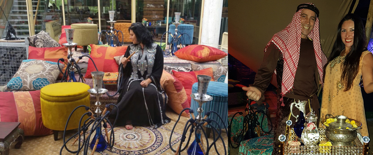 Offerte shisha en danseressen