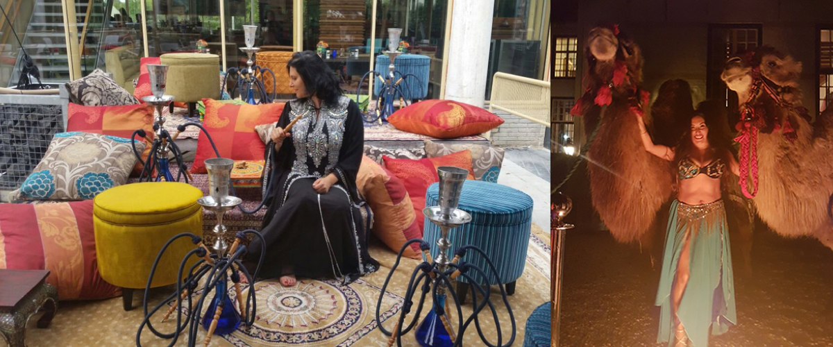 Offerte shisha en een dance show