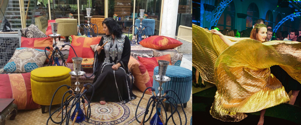 Offerte shisha en muziekband